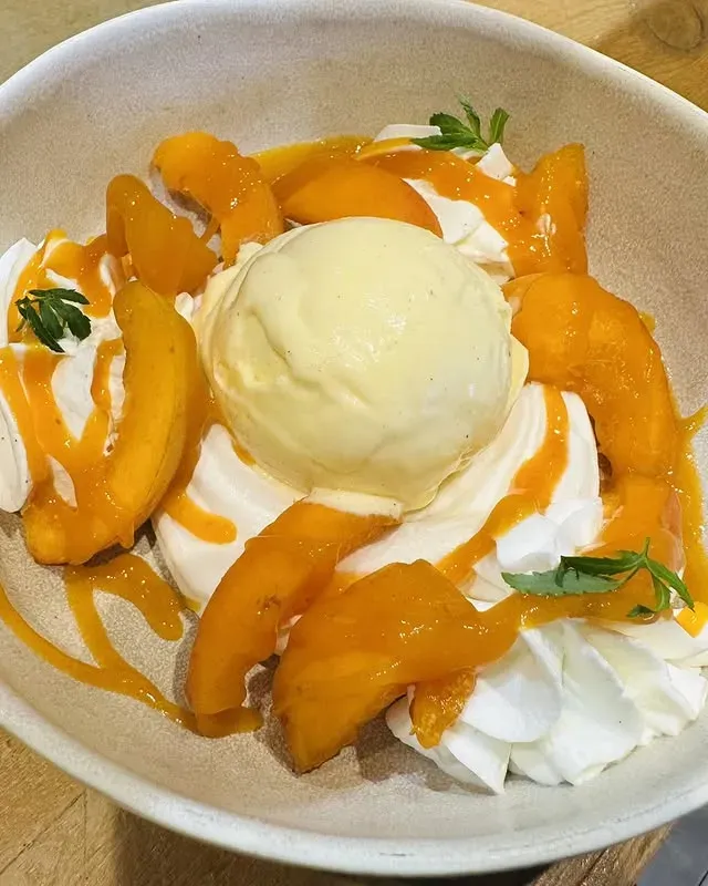 coupe glacée fruits